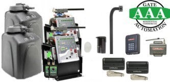 Viking R6NX Dual Residential Swing Gate Package - Allen's Access and Gate Automation LLC